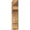 Ekena Millwork Balboa Rough Sawn Arts and Crafts Outlooker, Western Red Cedar, 8"W x 22"D x 34"H OUT08X22X34BOA03RWR - alternate 4